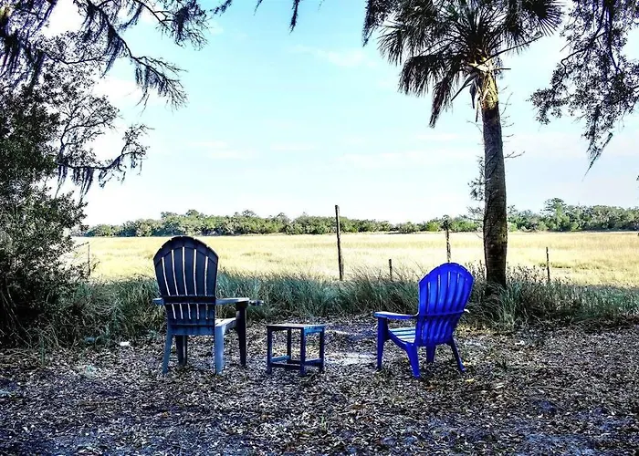The Offbeat Oasis By The Marsh With Hunting Island Beach Pass